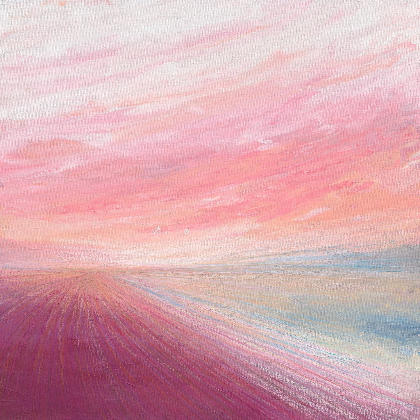 Rose Shore 60x60cm Original - Adam Ruspandini
