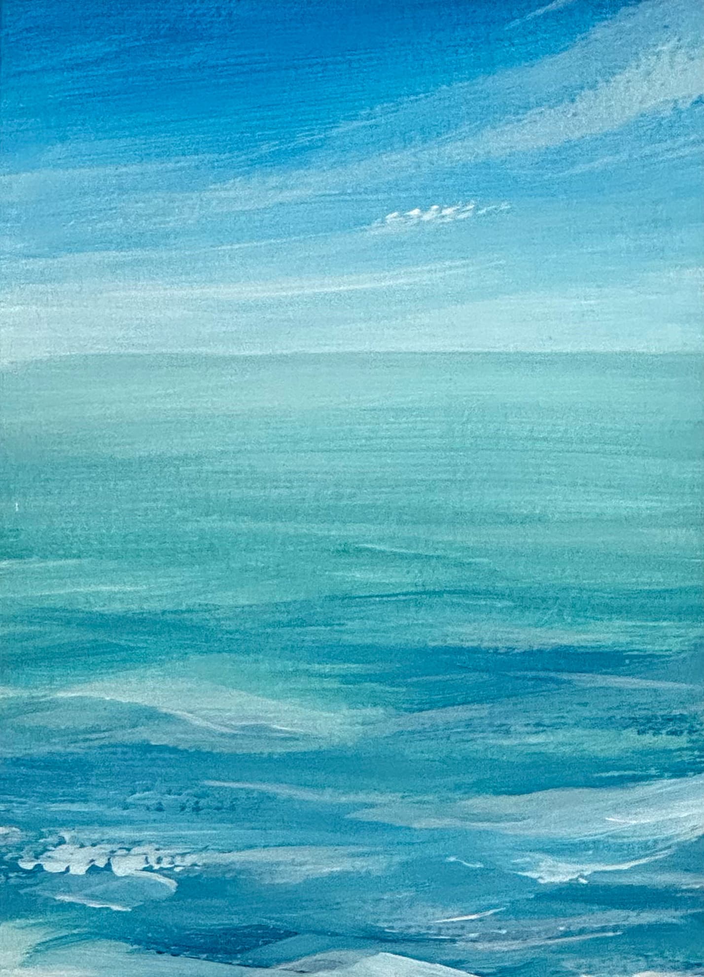Calm in Motion 22x32cm Framed Original