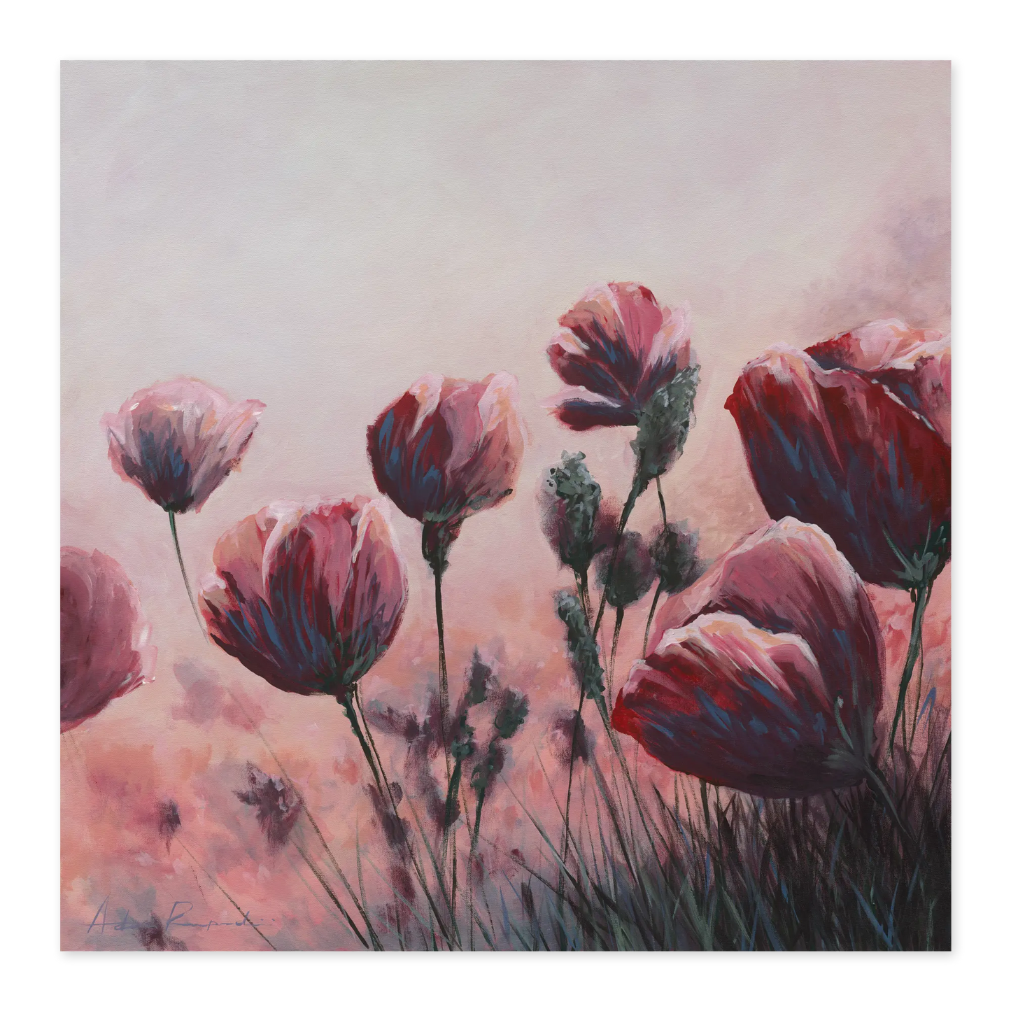 Floral Serenade - Print Options