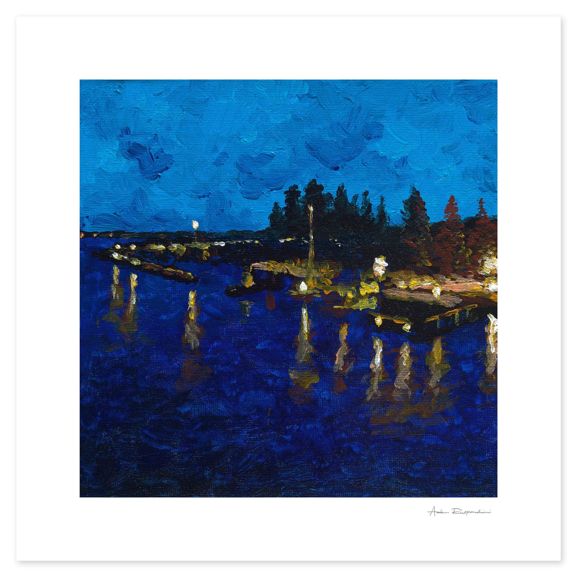 Forster at Night - Print Options - Adam Ruspandini