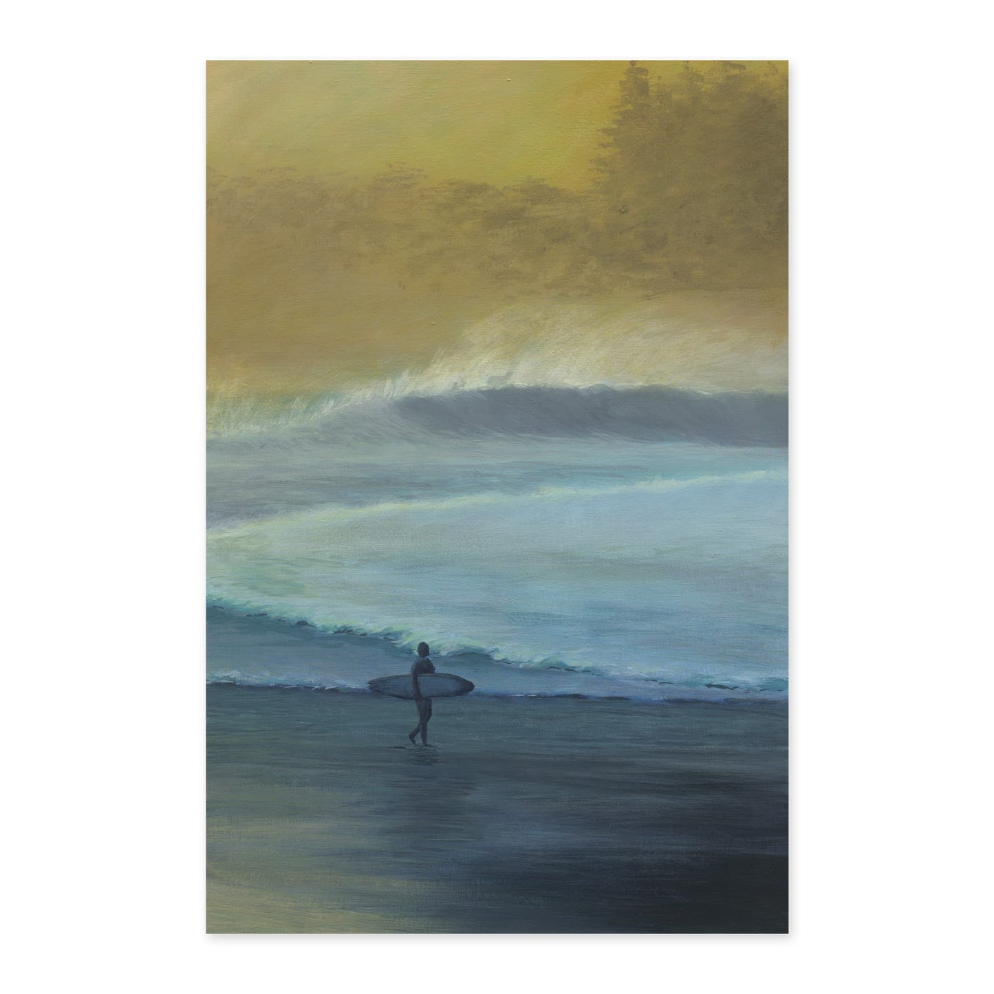 Lone Surfer - Print Options - Adam Ruspandini