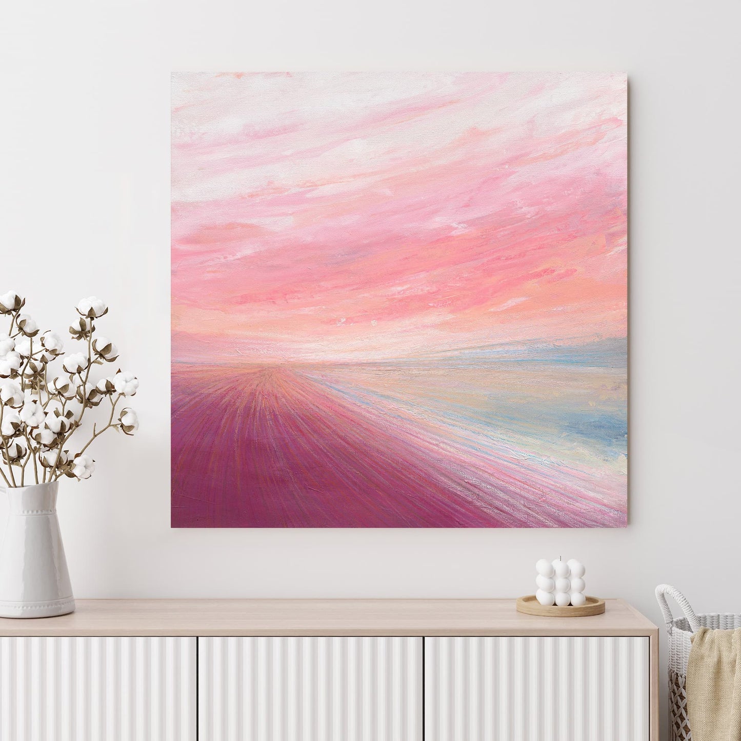 Rose Shore 60x60cm Original - Adam Ruspandini