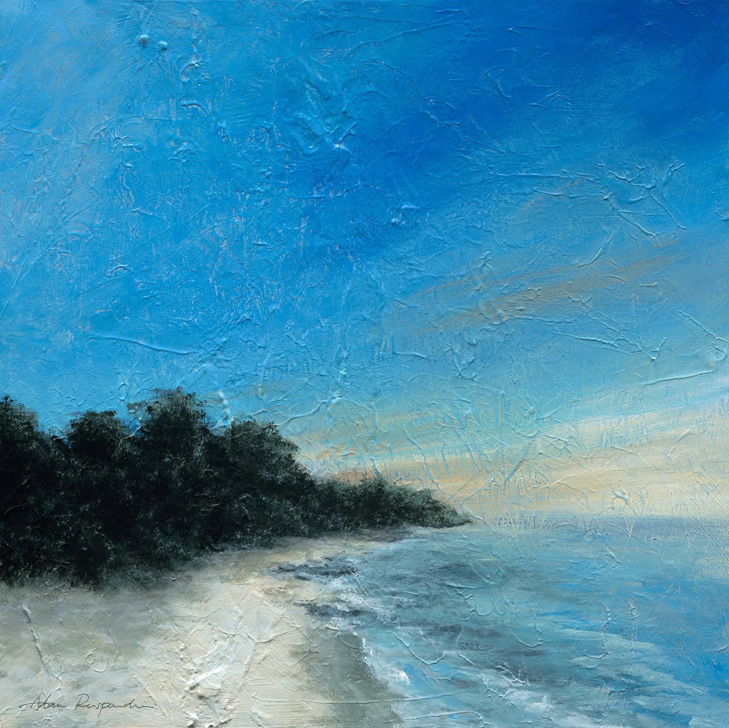 Beach Escape 60x60cm Original Artwork