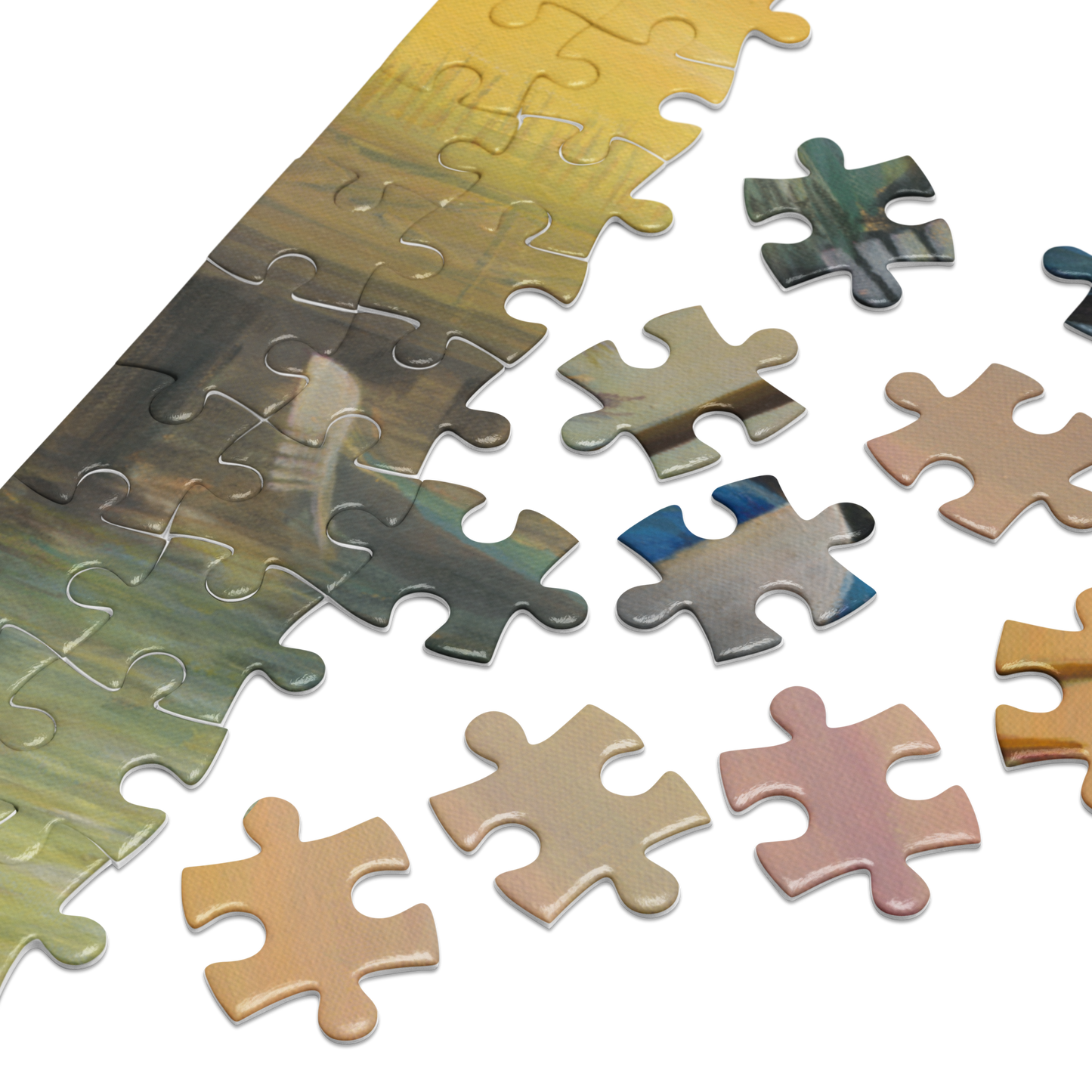 Memories of Venice - Jigsaw puzzle with tin