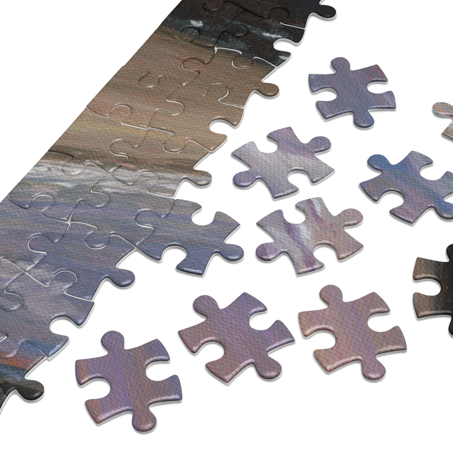 Bronte Beach - Jigsaw puzzle with tin