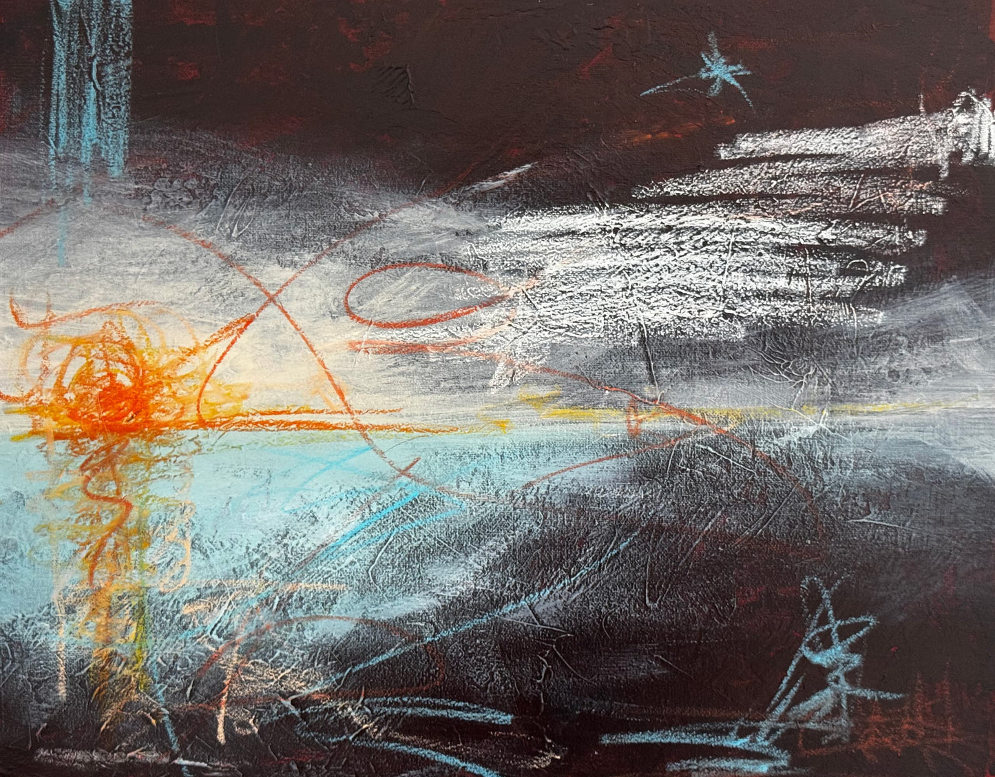 Tangerine Glow 40x50cm Original