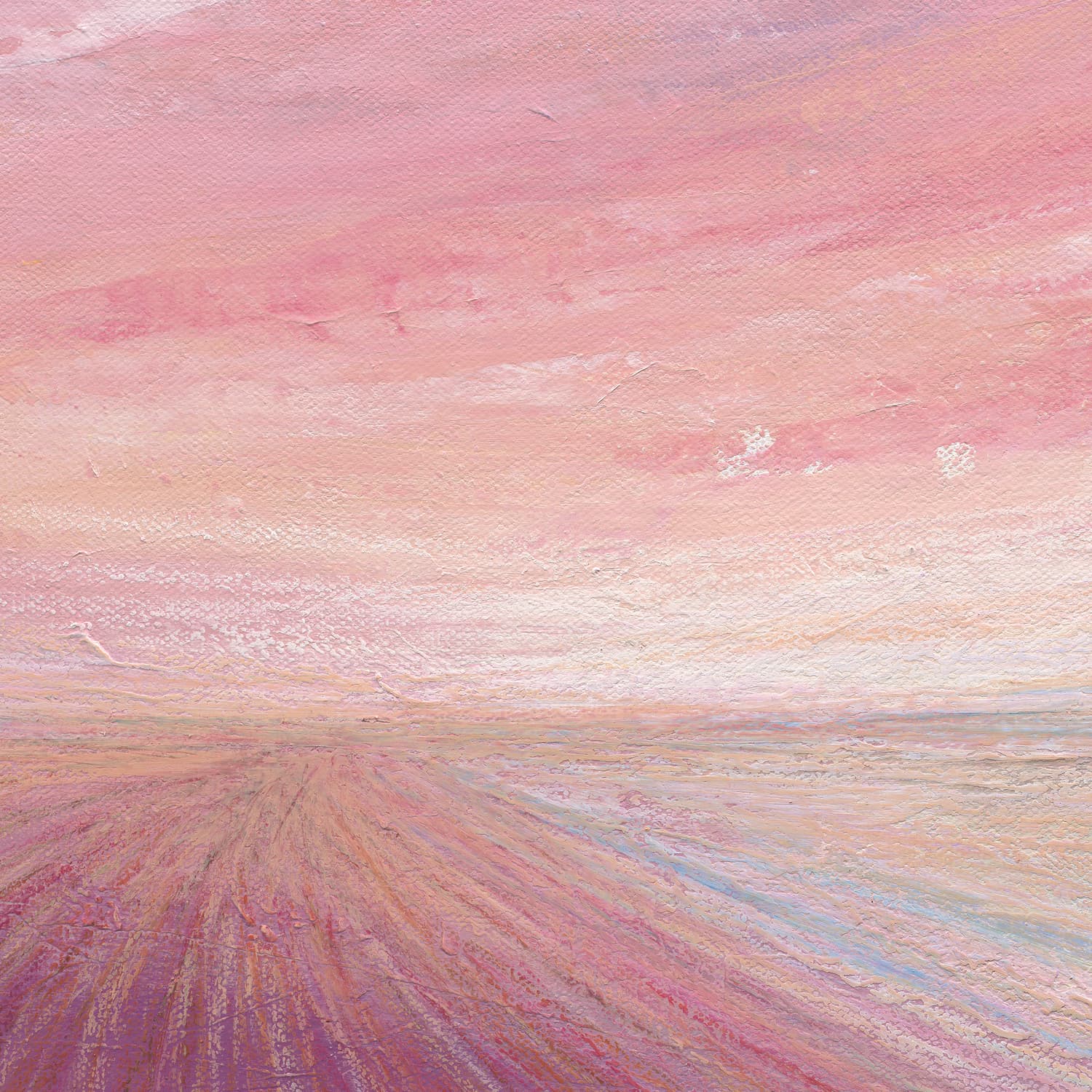 Rose Shore 60x60cm Original - Adam Ruspandini