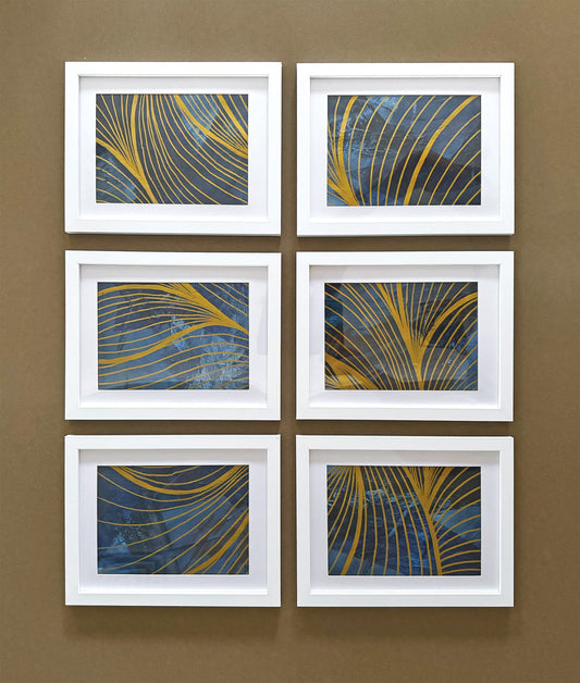 Contours 6x Framed Original