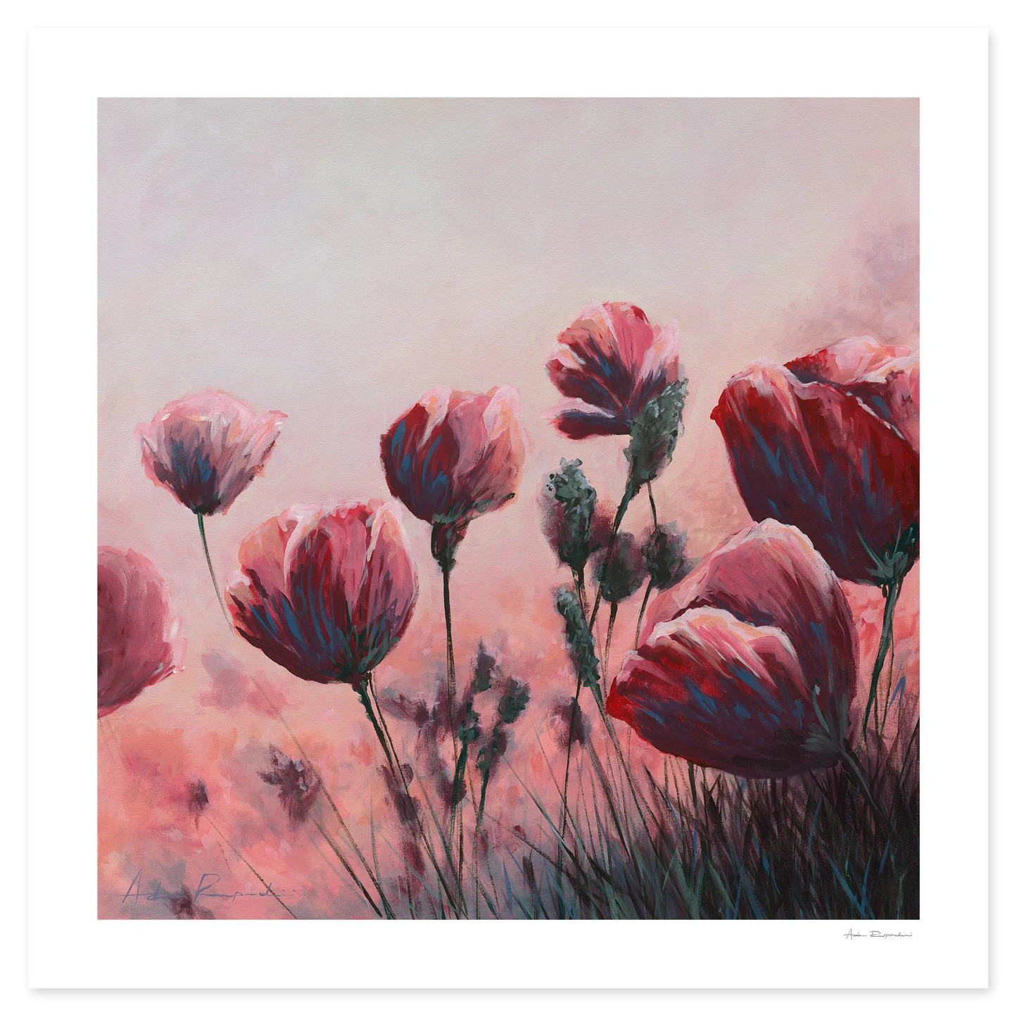 Floral Serenade - Print Options