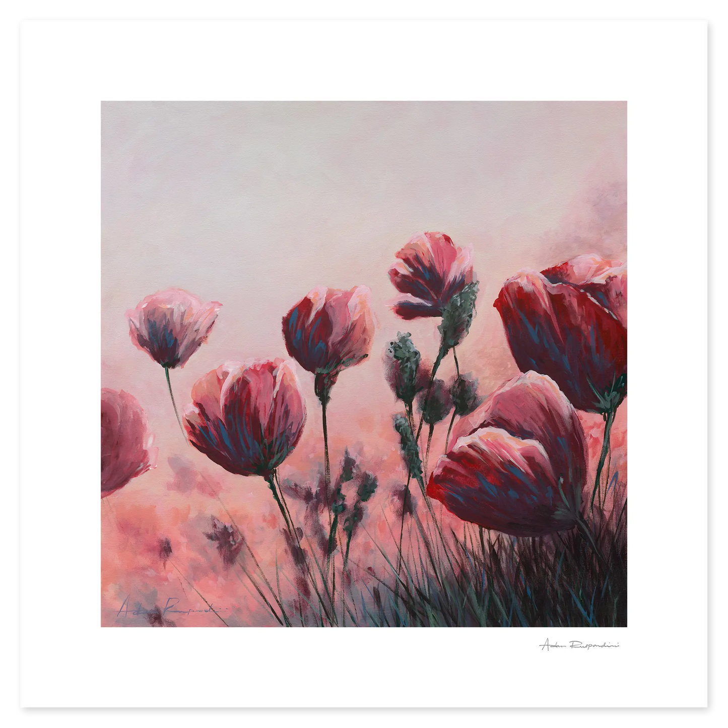 Floral Serenade - Print Options