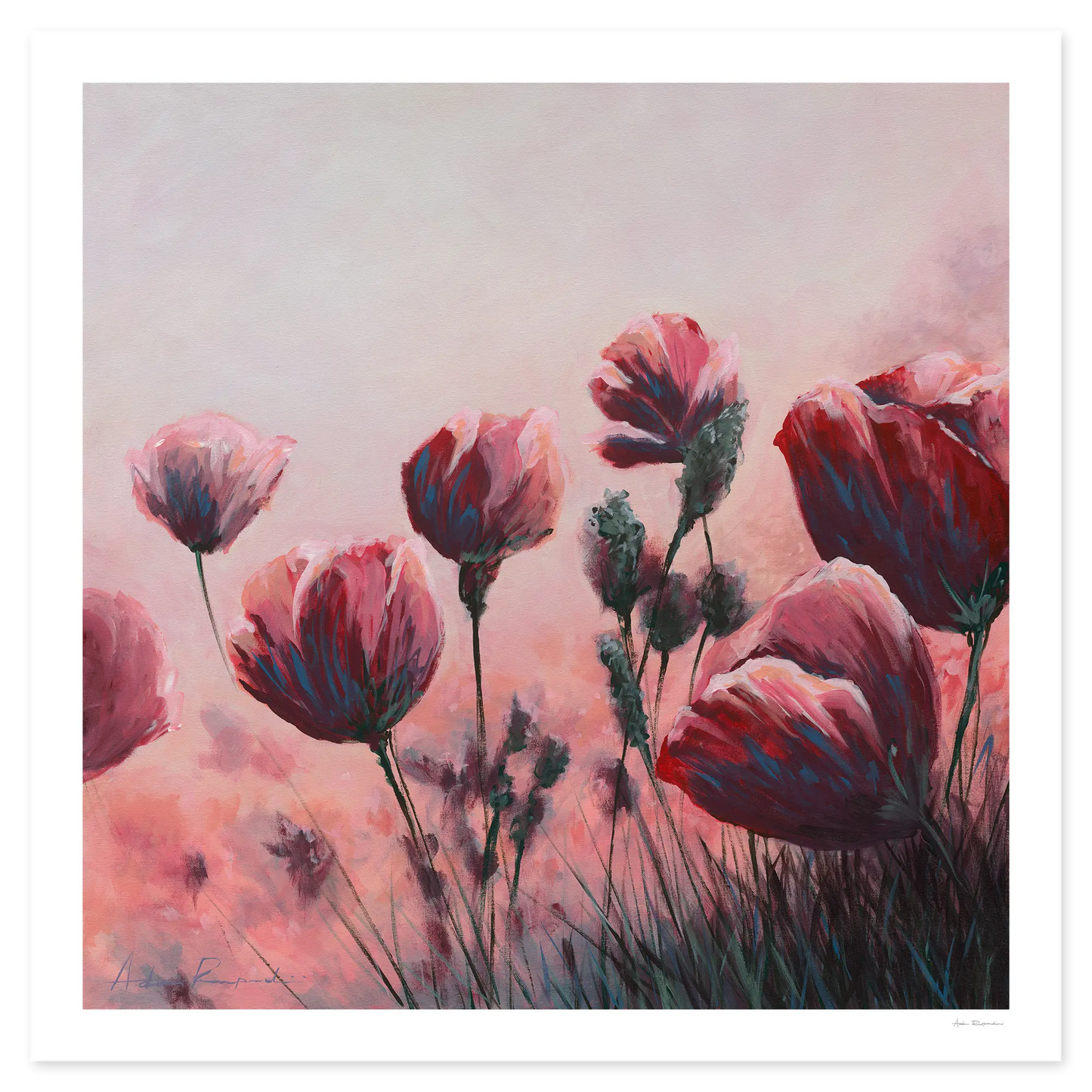 Floral Serenade - Print Options