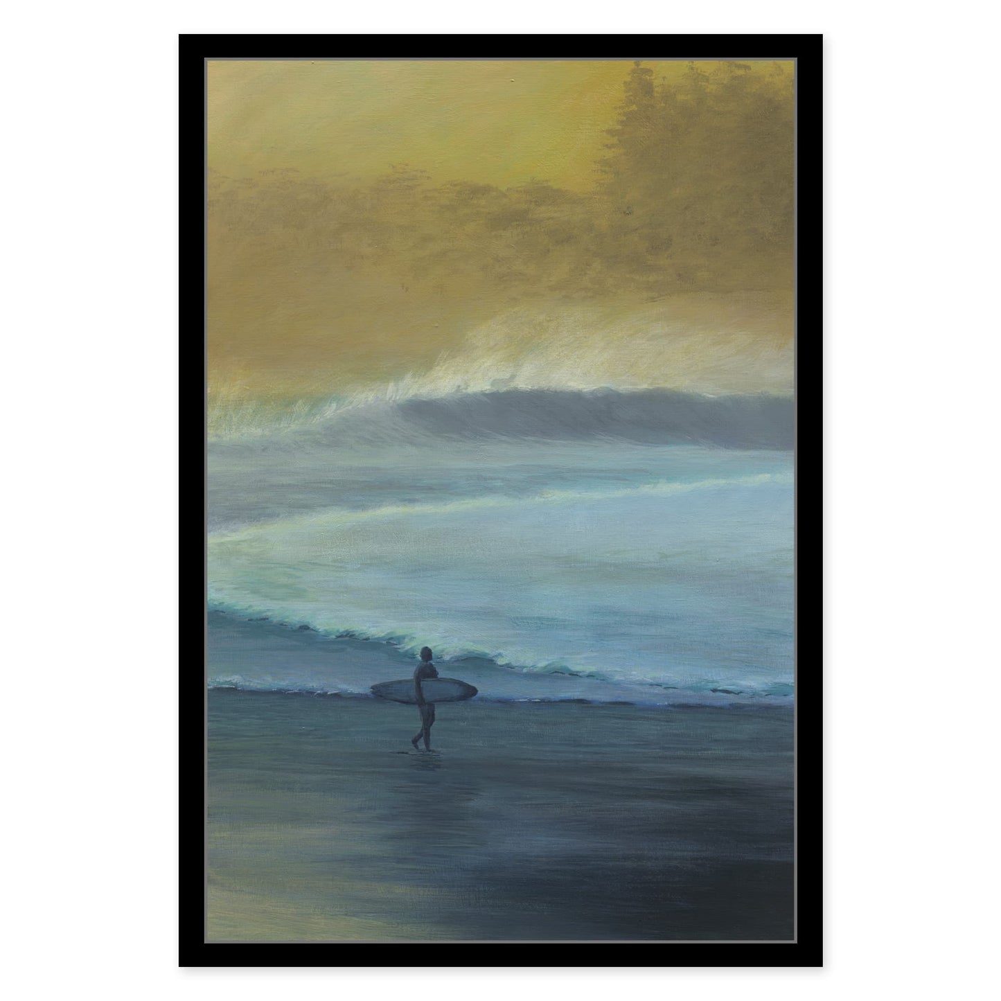 Lone Surfer - Print Options - Adam Ruspandini