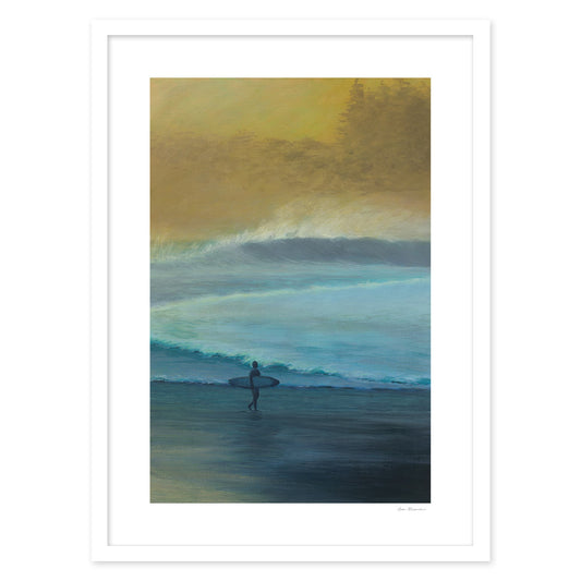 Lone Surfer - Print Options - Adam Ruspandini