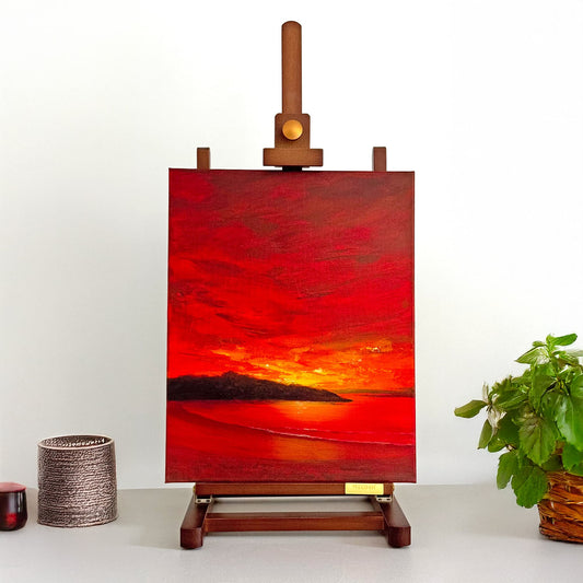 Scarlet Expanse 40x50cm Original Artwork