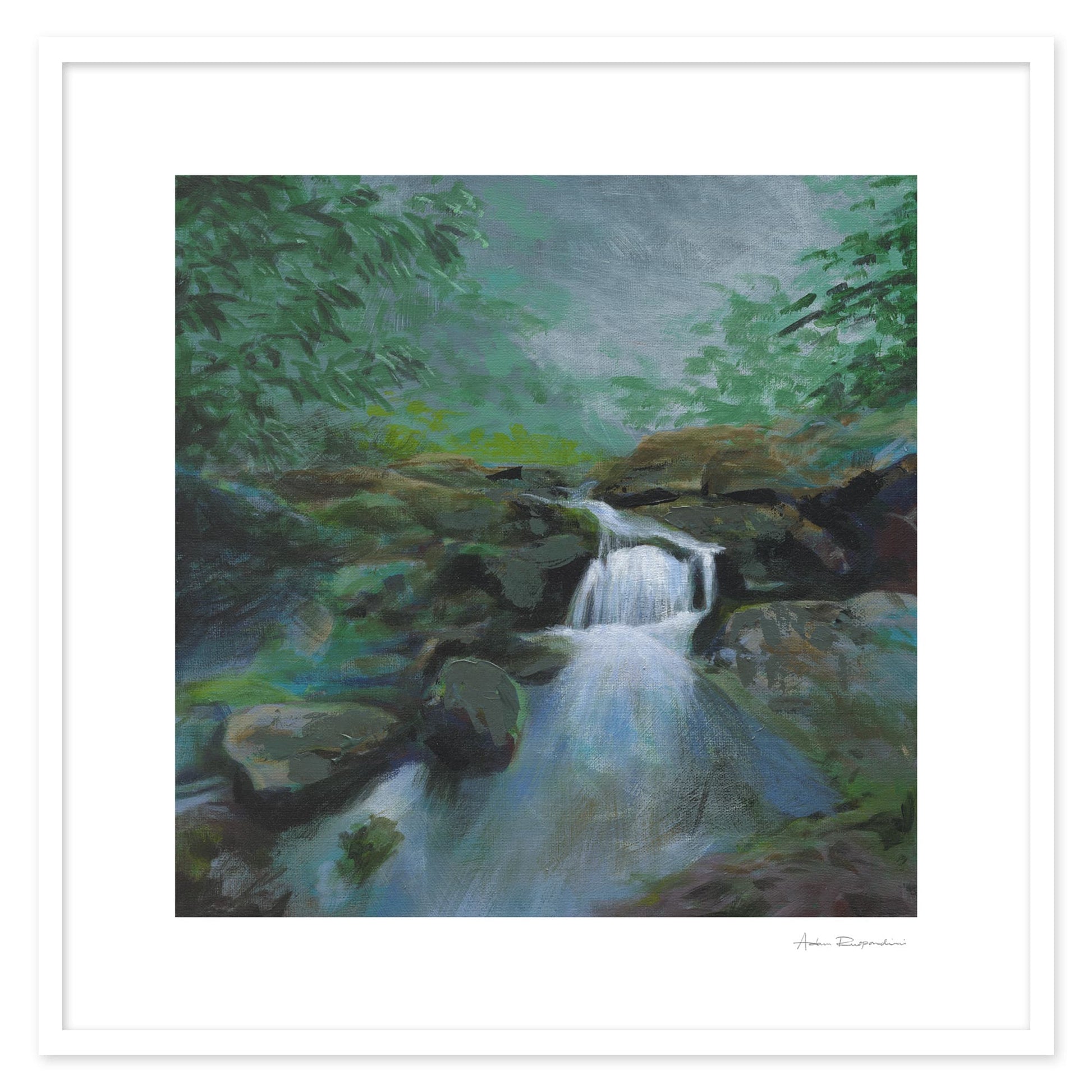 Waterfalling - Print Options - Adam Ruspandini