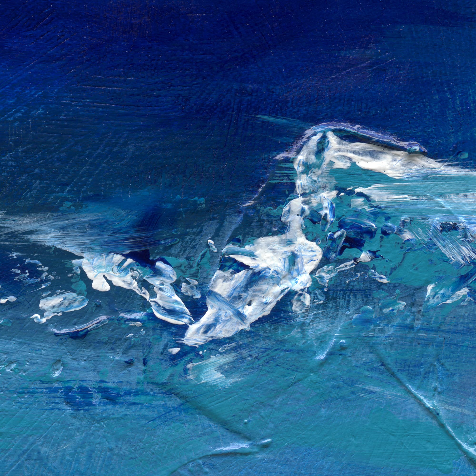 Waves 60x60cm Original - Adam Ruspandini