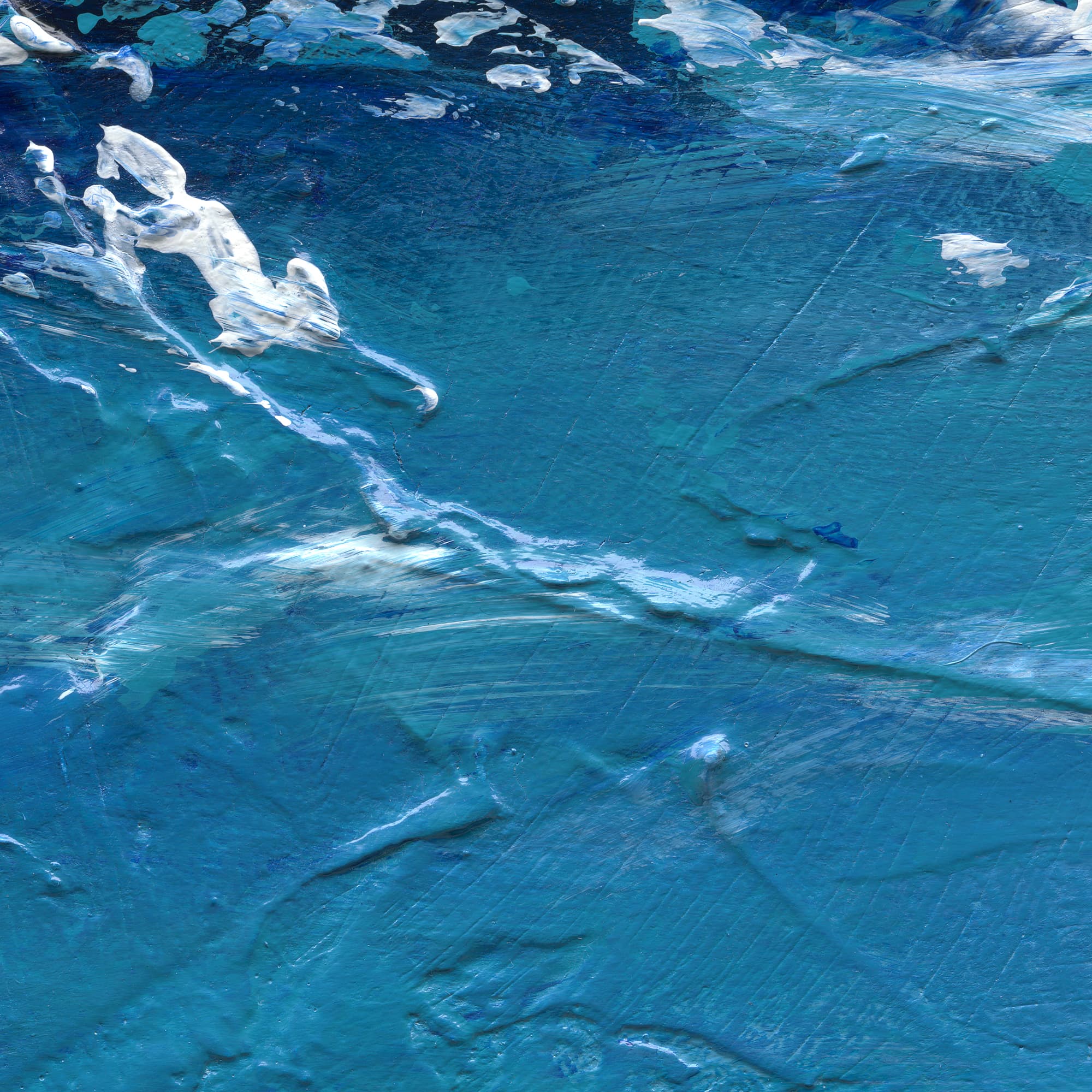 Waves 60x60cm Original - Adam Ruspandini