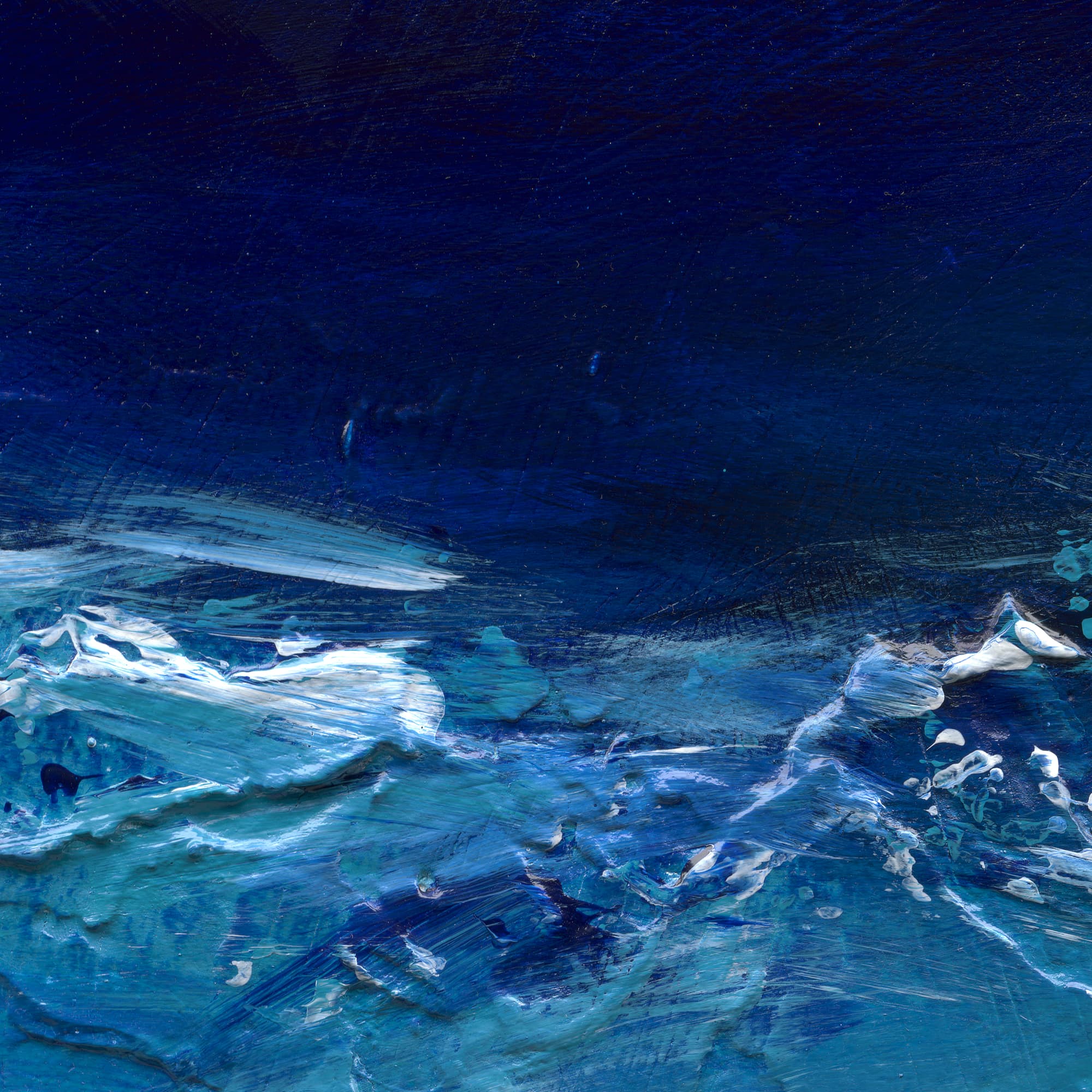 Waves 60x60cm Original - Adam Ruspandini