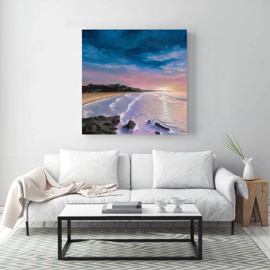 Bronte Beach 60x60cm Original