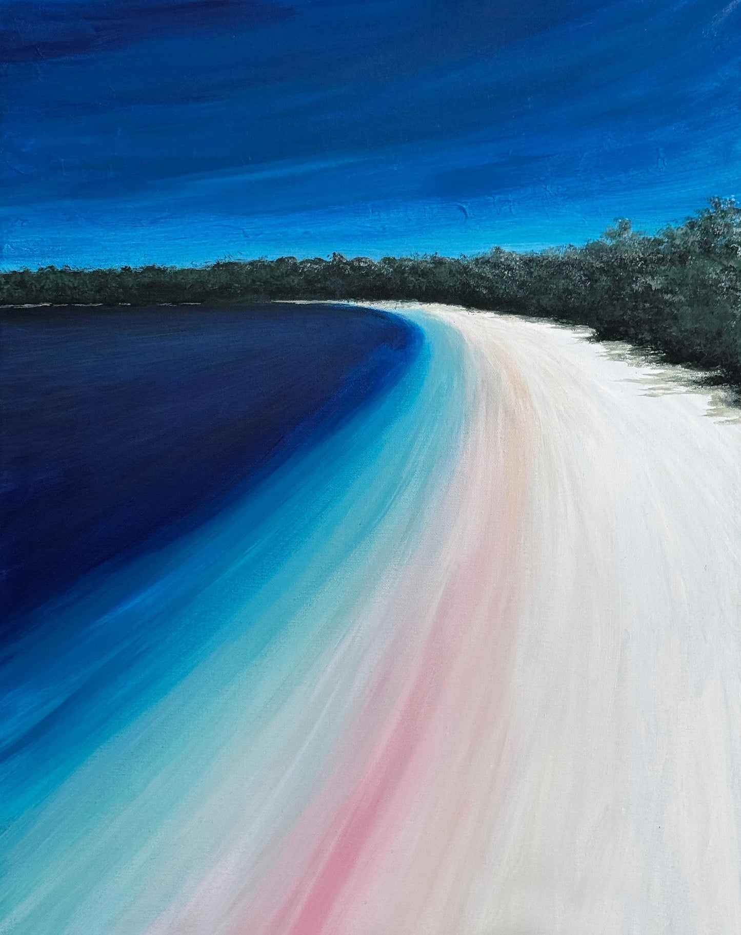 Fraser Island 50x60cm Original Artwork