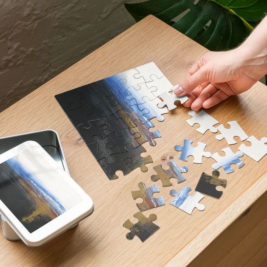 Sole Doro - Jigsaw puzzle with tin