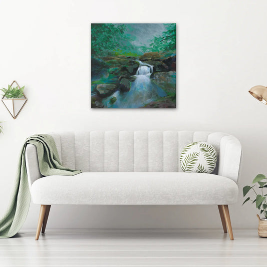 Waterfalling 40x40cm Original