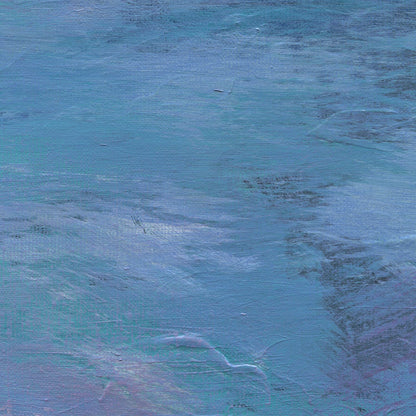 amethyst sky acrylic on canvas original artwork by adam ruspandini