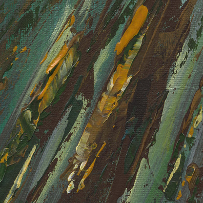 Lines in Nature 40x40cm Original - Adam Ruspandini