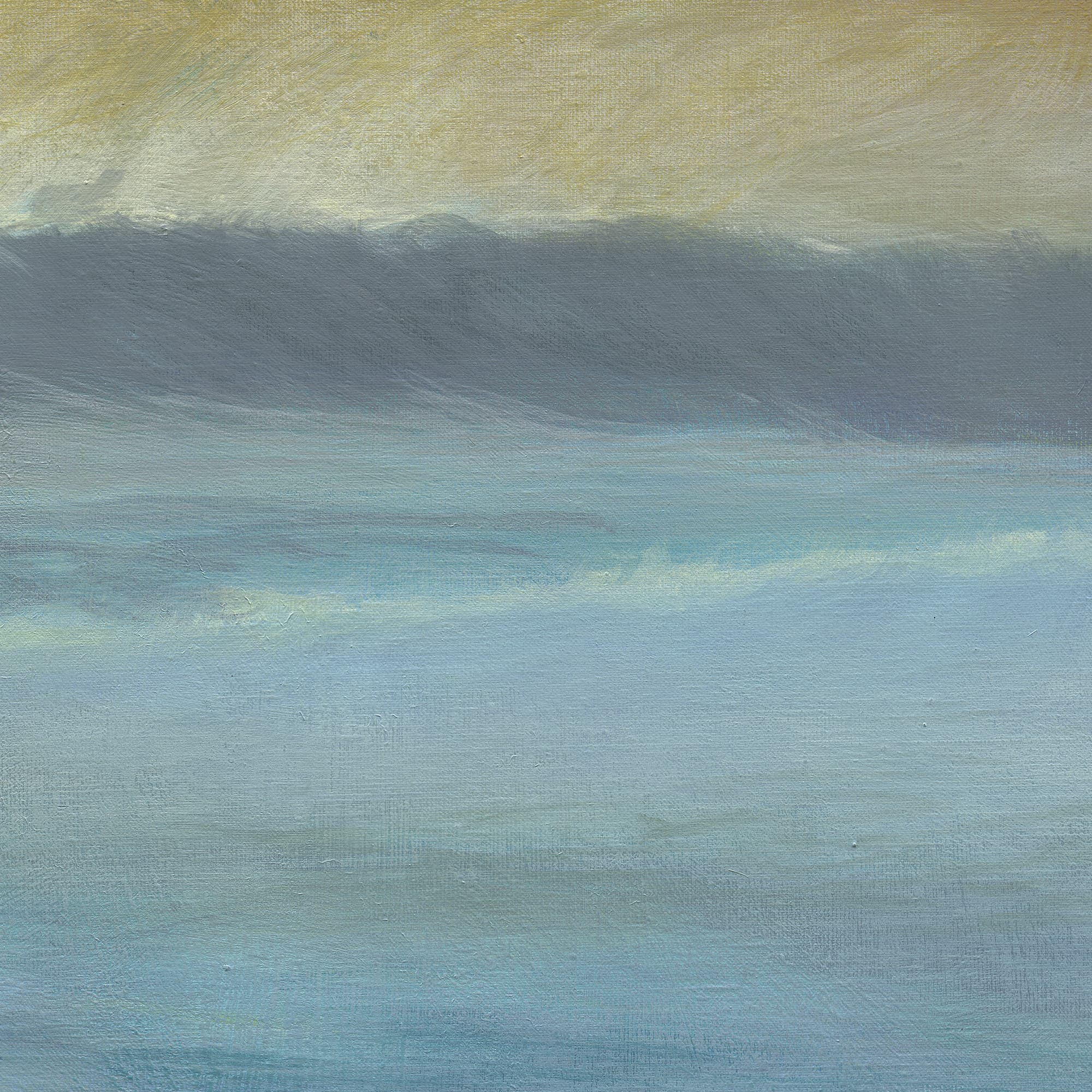 Lone Surfer 60x90cm Original - Adam Ruspandini